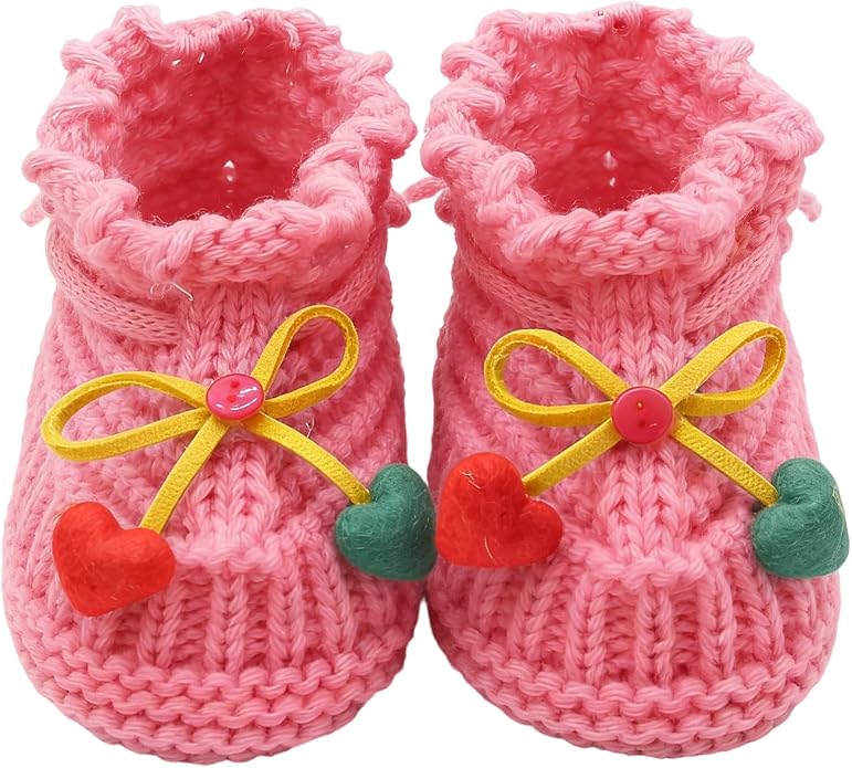 Infant Baby Boys Girls Knitted Booties Soft Cute First Walking Socks Shoes | by WaiHeikki