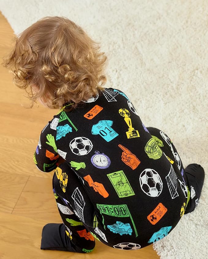 babee Reshinee Bamboo Viscose Baby Footie Pajama, Zipper Sleeper Boys Girls | - Image 4