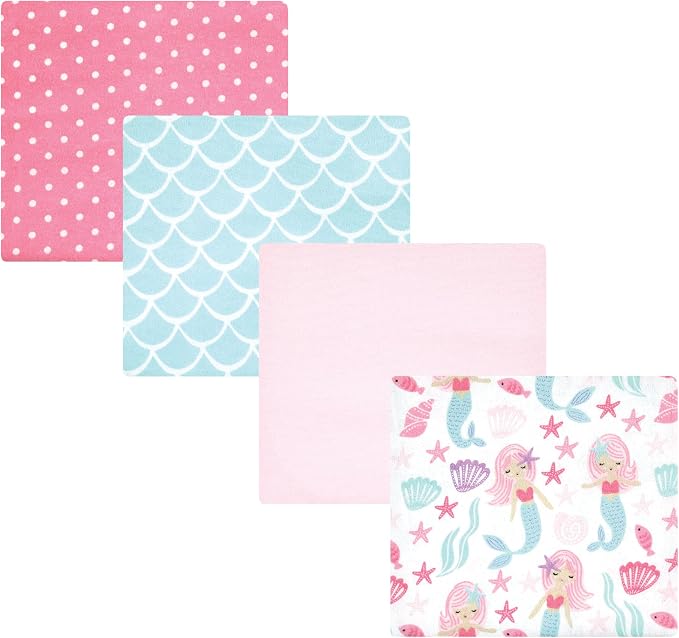 Hudson Baby Unisex Baby Cotton Flannel Receiving Blankets, One Size by HudsonBaby