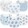 Baby Bibs for Baby Boys Girls 6-Pack by Unknown