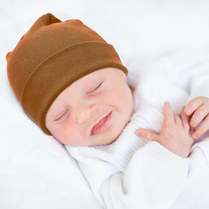 DRESHOW BQUBO 6 Pack Baby Beanie Hats - Image 2