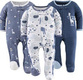 The Peanutshell Baby Sleepers for Boys Set of 3 by ThePeanutshell