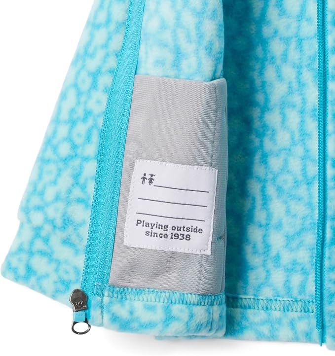 Columbia Youth Girls Benton Springs II Printed Fleece Jacket - Image 9