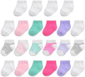 Fruit of the Loom Baby 22-Pack Grow & Fit Flex Zones Low Cut Stretch Socks by FruitoftheLoom