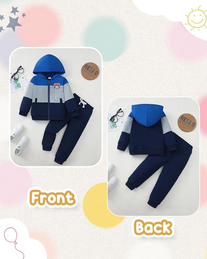 NZRVAWS Baby Boy Clothes Toddler Boy Outfit 2 3 4T 6 12 18 24 Month Fall Winter - Image 4