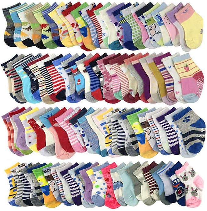 WAFUNNE 20 Pairs Baby Socks Wholesale by WAFUNNE