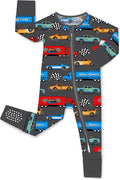 babee Reshinee Bamboo Viscose Baby Footie Pajama, Zipper Sleeper Boys Girls by babeeReshinee
