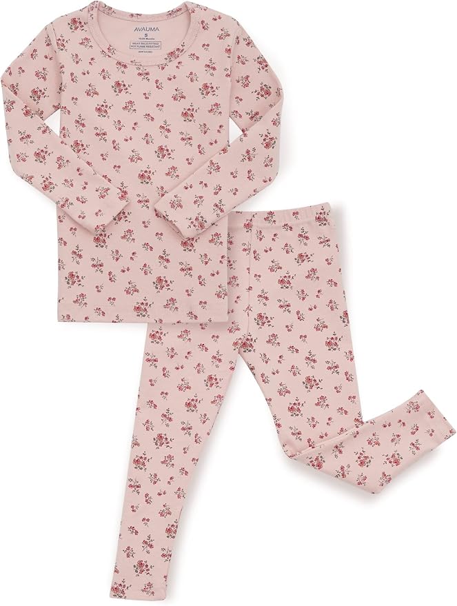 AVAUMA Baby Boys Girls Pajama Set 6M-7T Kids Cute Toddler Snug fit Pattern by AVAUMA