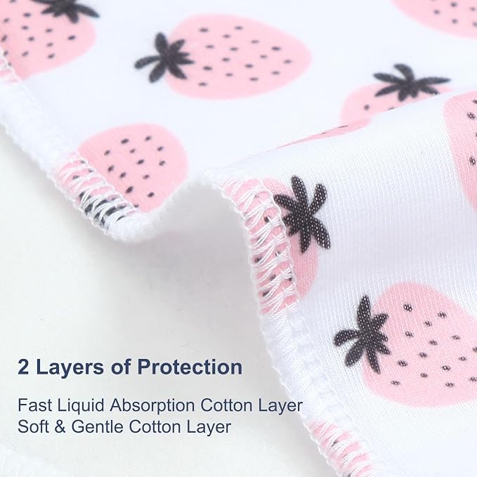 10-Pack Burp Cloths for Baby Boys and Girls - Image 4