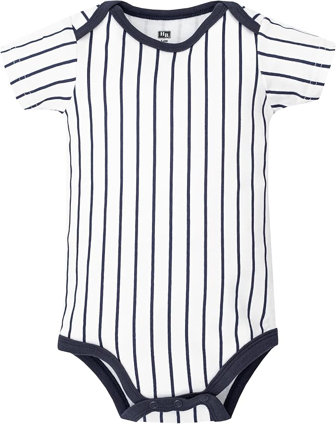 Hudson Baby Infant Boys Cotton Bodysuits 5-Pack - Image 6