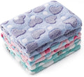 1 Pack 3 Blankets for Dog Puppy Cat | Super Soft Fluffy Premium Fleece Pet by CADONO