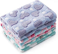 1 Pack 3 Blankets for Dog Puppy Cat | Super Soft Fluffy Premium Fleece Pet by CADONO