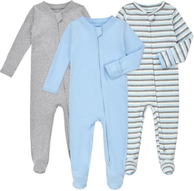 Aablexema Baby Footie Pajamas Cotton by Aablexema