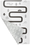 Baby Care Play Mat (Large, Nordic Trails - Tribal) 82'' x 55'' Original One-Piece Reversible Rollable Waterproof Play Mat for Infants, Babies, Toddler, and Kids
