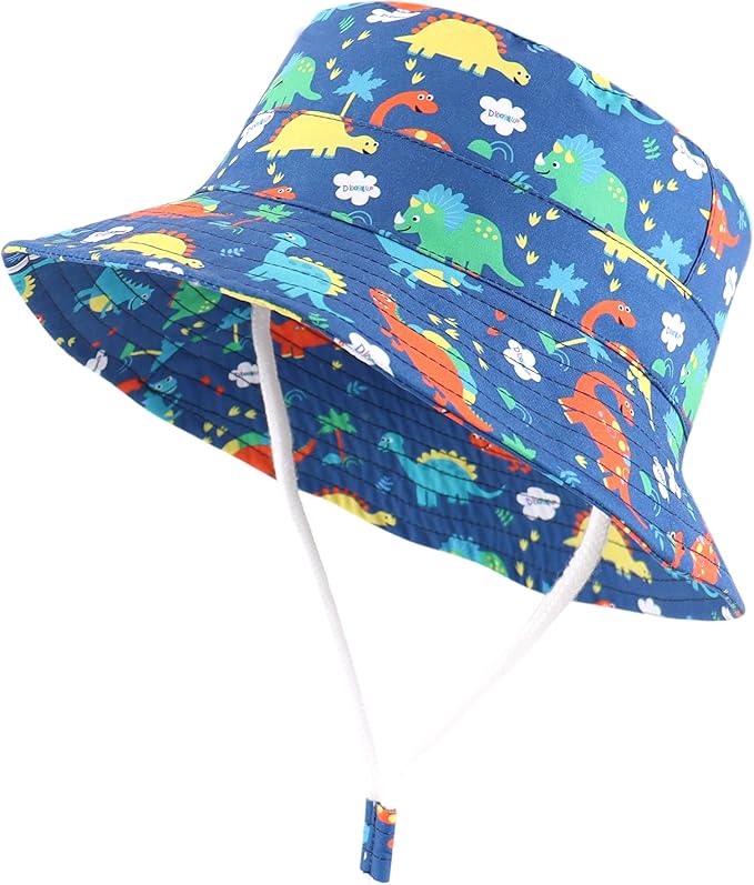 LANGZHEN Sun Protection Hat for Kids Toddler Boys Girls Wide Brim Summer - Image 3