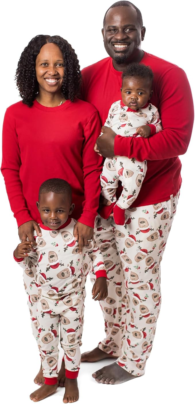 Burt's Bees Baby Matching Family Jammies, Organic Cotton, Holiday Pajamas by BurtsBeesBaby