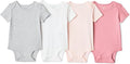 Amazon Essentials Unisex Babies' Short-Sleeve Bodysuits by AmazonEssentials