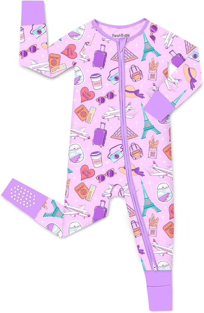 babee Reshinee Viscose derived from bamboo Baby Pajamas Convertible Footie by babeeReshinee