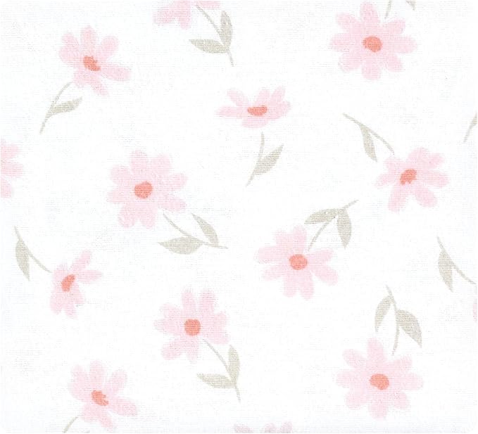 Little Treasure Hudson Baby Cotton Poly Flannel Receiving Blankets Multipack - Image 3