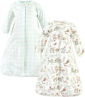 Hudson Baby Unisex Baby Cotton Long-Sleeve Wearable Sleeping Bag by HudsonBaby