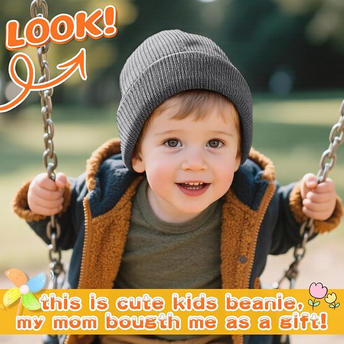 ZOORON Toddler Beanie Baby Beanies - Image 5