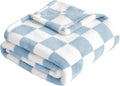 Yurhap Checkered Baby Blanket Fleece Baby Blankets by Yurhap