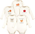 Touched by Nature Unisex Baby Organic Cotton Long-Sleeve Bodysuits by TouchedbyNature