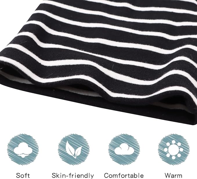 Pesaat Newborn Hospital Hat 0-12Months Preemie Boys Girls Beanie Solid Infant - Image 3
