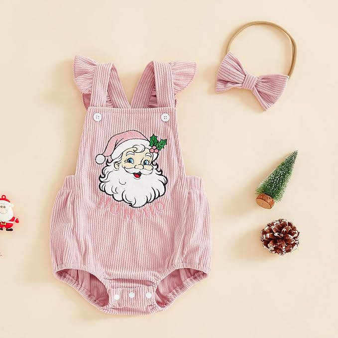 YINGISFITM My First Halloween Baby Girl Outfit Newborn Pumpkin Bubble Romper - Image 4
