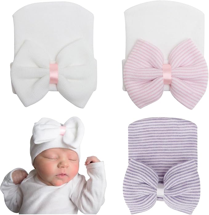 AQOKKA Newborn Baby Girl Hats by AQOKKA