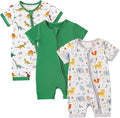 OPAWO Bamboo Sleepers for Baby Boy Pajamas Bamboo Pajamas Baby Romper 0-24M | 2 by OPAWO