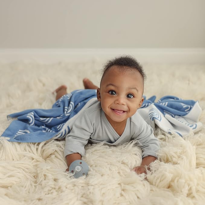 Baby Receiving Blanket Boys 100% Cotton Buttery Soft Cozy Receiving Swaddle - Image 4