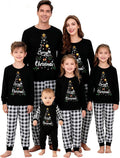 Awoscut Family Christmas Pajamas Matching Pajamas for Family, Xmas PJs Sets Holiday Sleepwear