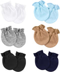 AQOKKA Newborn Baby Mittens No Scratch Cotton Elastic Wrist Gloves Infant by AQOKKA
