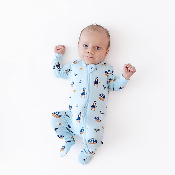 KYTE BABY Infant and Toddler Dual Zipper Footie, Ultra-Soft Rayon Made From - Image 4