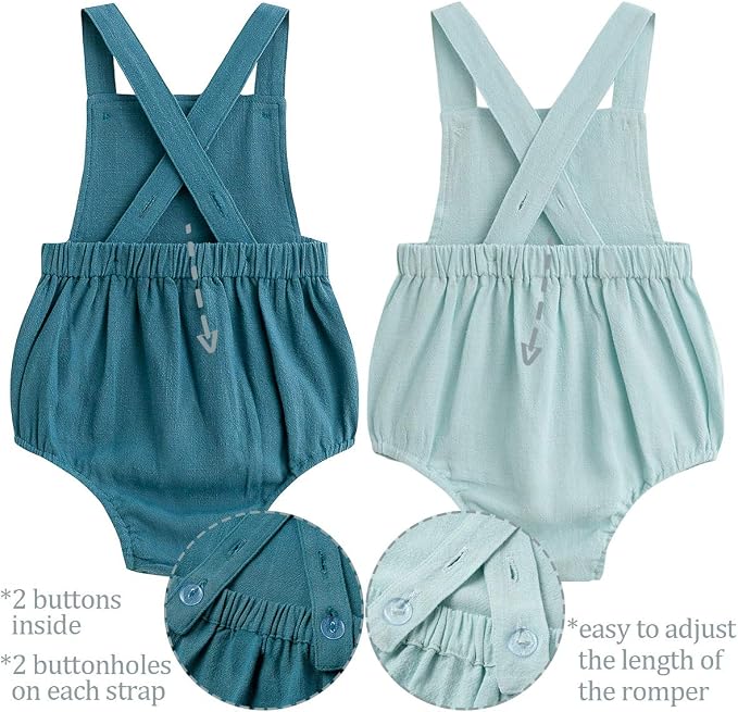 Simplee kids Baby Bunny Outfits Romper, Zipper Up - Image 3