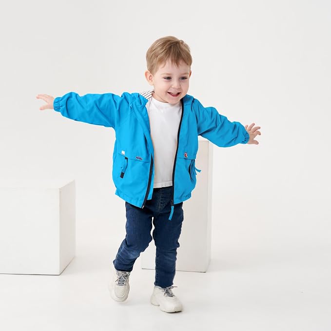 Volunboy Toddler Boys Spring Windbreaker Lightweight Jacket | baby boy - Image 2