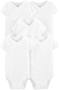 Simple Joys by Carter's Unisex Baby 5-pack Side Snap Short-sleeve Bodysuit by SimpleJoysbyCarters