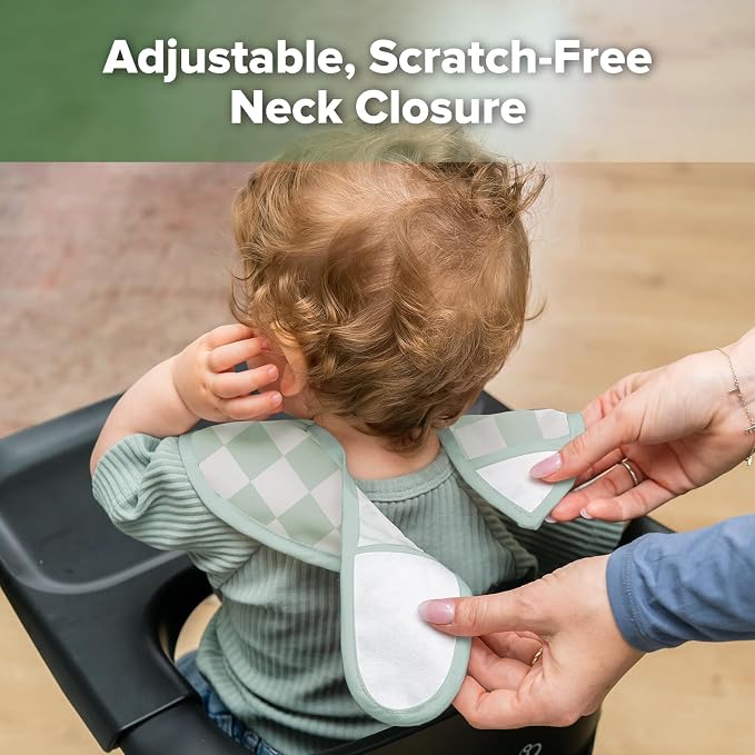 haakaa Waterproof Baby Bibs for Eating 2pcs for 6-24M - Image 5