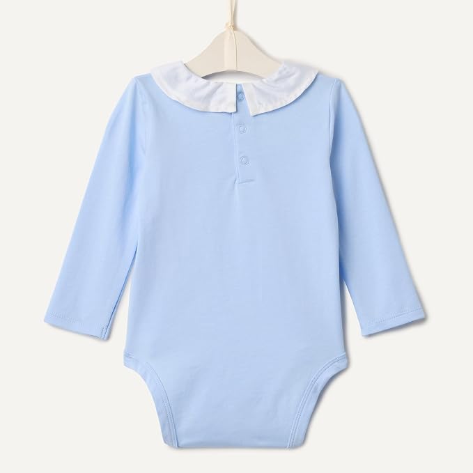 Amazon Essentials x Sofia Grainge Baby Girls' Long Sleeve Cotton Ruffle Collar - Image 5