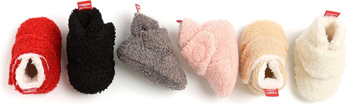Ohwawadi Infant Baby Slippers Girls Boys Booties Warm Baby Socks Shoes Newborn - Image 8