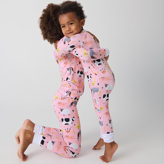 Little Sleepies Pajamas for Baby Boys & Girls, Viscose from Bamboo Baby Pajamas - Image 2