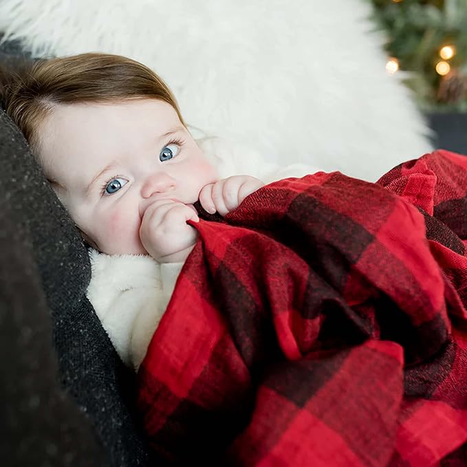Little Unicorn Premium Cotton Swaddle Baby Blanket | Breathable Fabric | - Image 8
