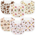 Baby Bibs for Baby Boys Girls 6-Pack by Unknown
