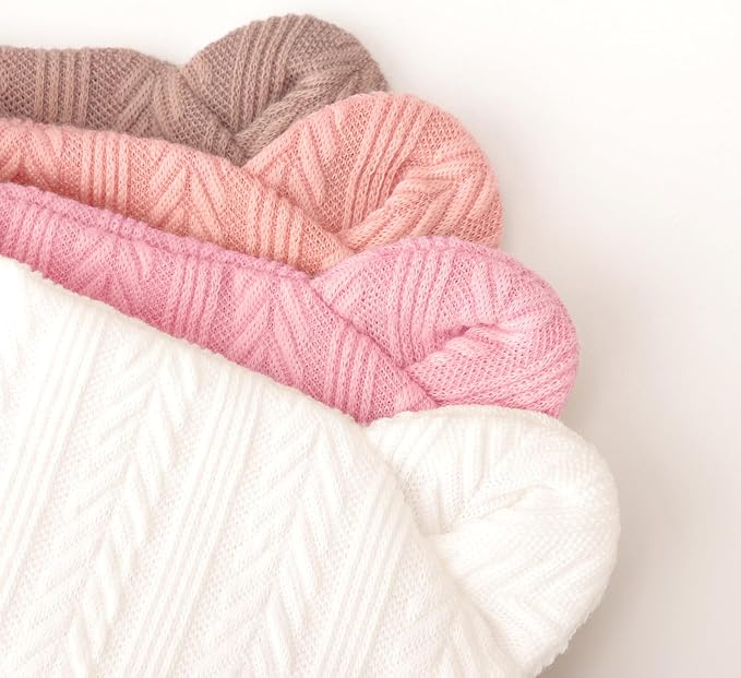 Newborn Baby Hat and Mittens Set Bear Ears Toddler Infant Beanie Caps Newborn - Image 3