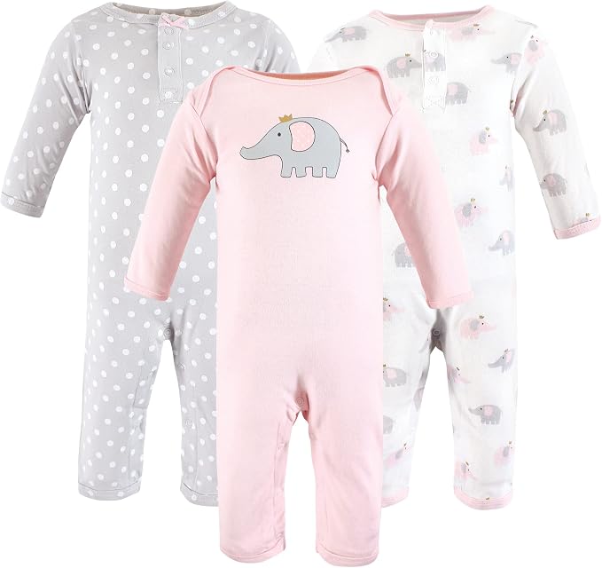 Hudson Baby unisex-child Cotton Coveralls by HudsonBaby