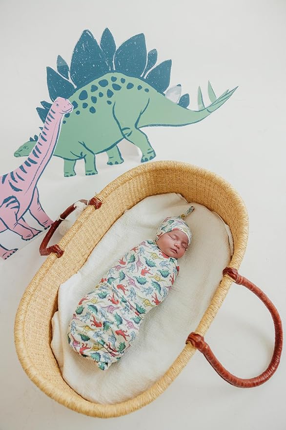 Copper Pearl Swaddle Blankets for Newborns | Soft Stretchy Receiving Blankets - Image 5