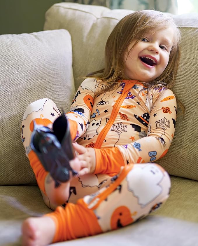 babee Reshinee Bamboo Viscose Baby Footie Pajama, Zipper Sleeper Boys Girls | - Image 2