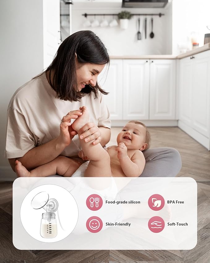 Breast Pump Parts Compatible with Spectra S1/S2/9 Plus, Not Original Accessories, Full Set Replacements Include 24mm Flanges, Valves, Backflow Protectors (Duckbills Included), Tubings and Bottles