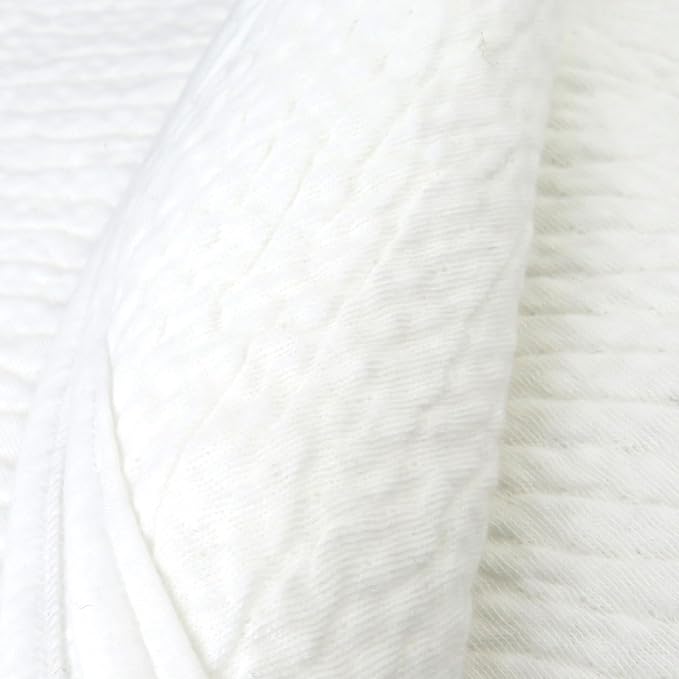 HonestBaby Matelasse Reversible Receiving Blanket 100% Organic Cotton - Image 2